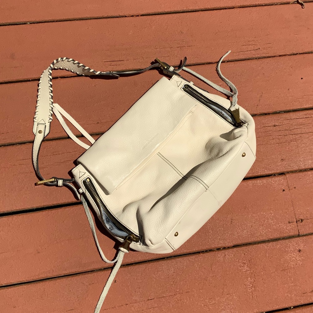 Aimee Kestenberg White Supple Leather Bag